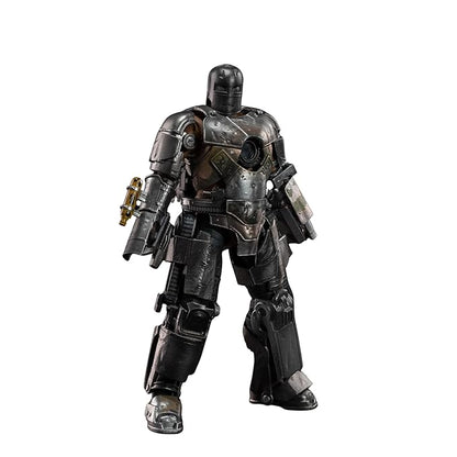 Iron Man Mark I Action Figure with LED Lights – 7 Inch Marvel Collectible with Interchangeable Parts
