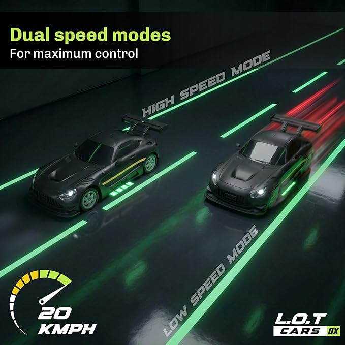 Shadow 4WD RC Drift Car – 20 km/h High-Speed Remote Control Drift Car with LED Lights