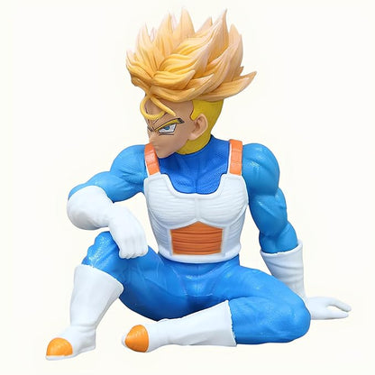 Dragon Ball Z Vegeta Sitting Figure – 14cm Premium Anime Collectible PVC Statue
