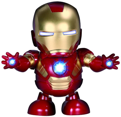 Dancing Iron Man Action Figure Toy with Lights & Sounds – Interactive Superhero Toy | AnimeLegacy
