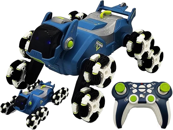 RC Robot Dog Stunt Car – 2.4GHz Mechanical Animal Vehicle with Mist Spray, Music & LED Lights