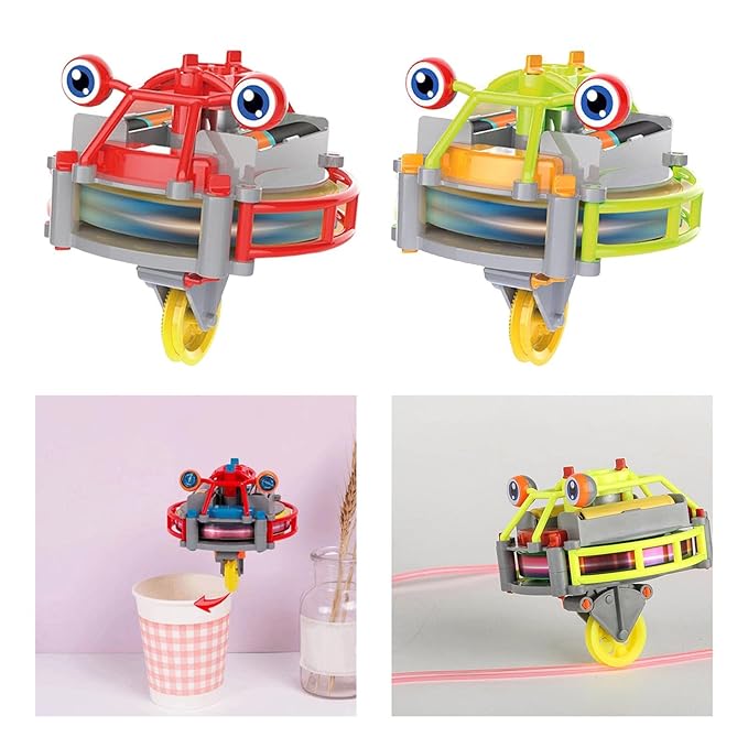 Unicycle Spinner Tumbler Gyroscope Toy – Fingertip Fidget Spinner for Kids, Boys & Girls