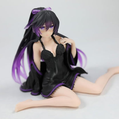 Date A Live Tohka Yatogami Sitting Nightdress Figure – 12cm Relax Pose Anime Collectible