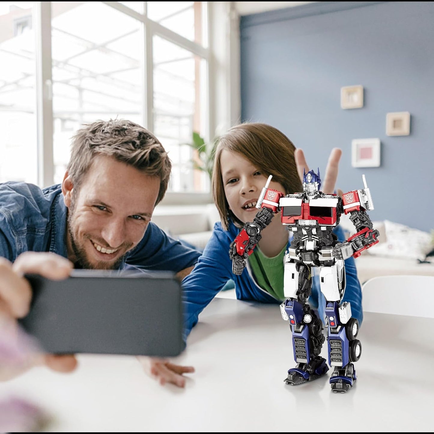YOLOPARK Optimus Prime Action Figure – 20 cm Transformers: Rise of the Beasts Premium Collectible