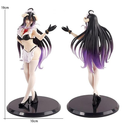 Overlord Albedo Elegant Standing Pose Figure – 19cm Maid-Style PVC Anime Collectible