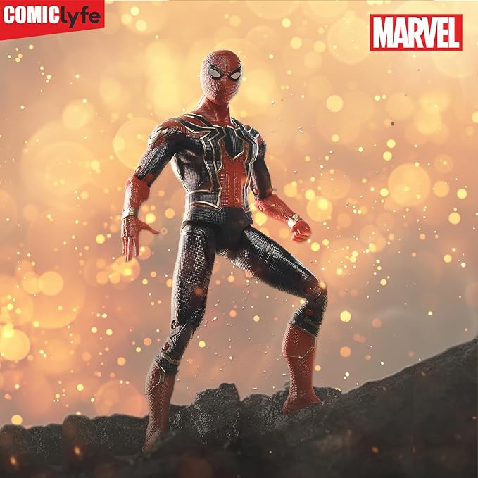 Marvel Iron Spider-Man 7 Inch Action Figure – Fully Articulated Avengers Collectible