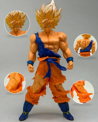 Dragon Ball Z Goku Super Saiyan 2 Large Action Figure – Limited Edition Premium PVC Collectible Statue