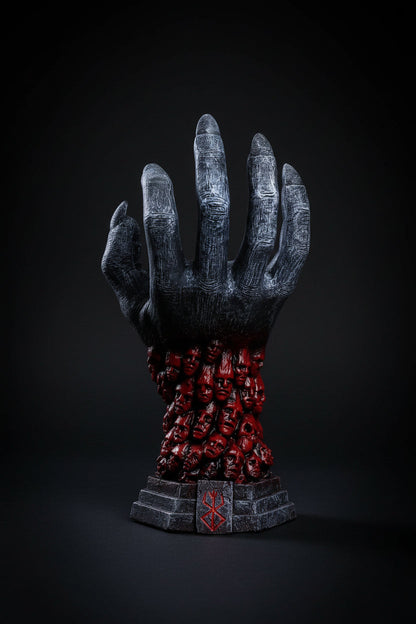 Berserk "Hand of God" Behelit Egg King Necklace Sculpture – Premium Resin Desk Decor Collectible Figure | Dark Fantasy Display Statue