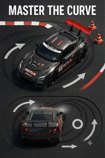4x4 RC Drift Car – 25KM/H High-Speed Remote Control Racing Car with LED Lights & Drift Tires
