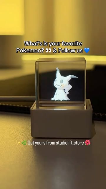 Pokémon Vision Cube 3D Hologram Display – Premium Collectible LED Display Cube