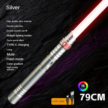 Star Wars RGB Lightsaber – Metal Hilt with 16 Colors & Motion Sound Effects