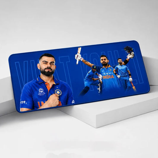 Virat Kohli XXL Gaming Mouse Pad – Large Extended Keyboard & Mouse Desk Mat | Premium Cricket-Themed Mousepad for Gaming, Office & Study