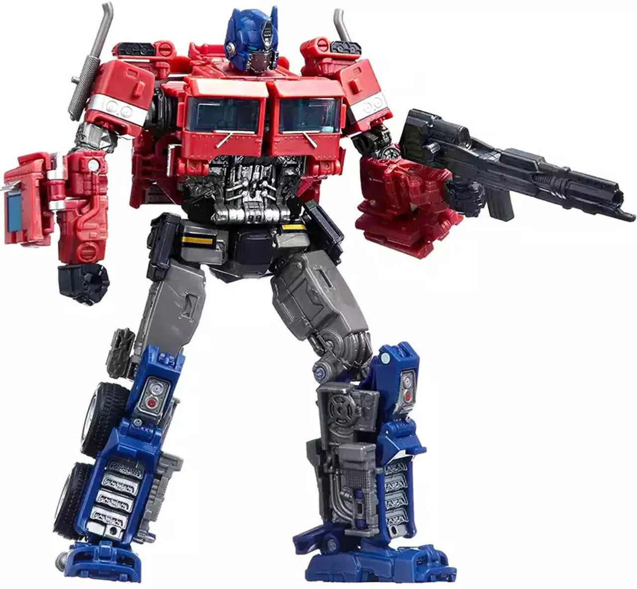Black Mamba H8001-4 KO Transformable Action Figure – 6.5 Inch ABS & Alloy Collectible (Red)