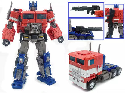 Black Mamba H8001-4 KO Transformable Action Figure – 6.5 Inch ABS & Alloy Collectible (Red)