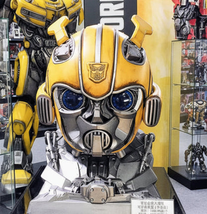 Transformers Bumblebee Transformable LED Helmet – Voice Control Wearable Cosplay Helmet (Limited Edition)