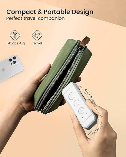 USB Rechargeable Book Light – Clip-On LED Reading Light for Bed with 3 Amber Colors & 5 Brightness Dimmable, Compact & Long Lasting, Perfect For Book Lovers
