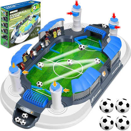 Choopheme Foosball Table Toy for Kids – Mini Indoor Football Game Table with Players