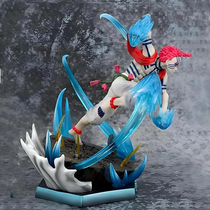 Akaza Upper Moon Three LED Action Figure 26cm – Demon Slayer Premium Anime Collectible Statue