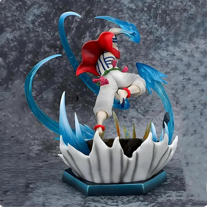 Demon Slayer Akaza Action Figure with LED Effects – 26cm Upper Moon Three Anime Collectible Statue