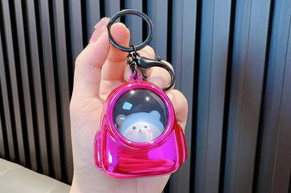 Shopster Kitty Glow Bag Keychain – Limited Edition Cute Cat Charm with LED Light | Stylish Backpack & Handbag Accessory for Kids & Girls