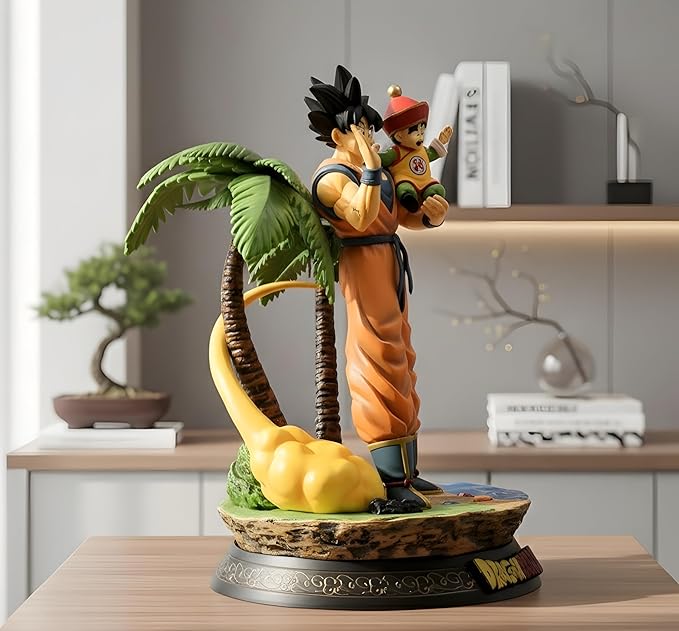 Dragon Ball Z Goku & Gohan Collectible Figurine – 24cm Premium PVC Action Figure Statue