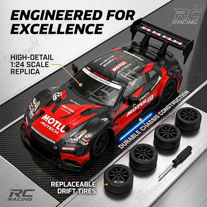 The Little Ones Blaze X 4x4 RC Drift Car – High-Speed 2.4GHz Remote Control Stunt Car with 360° Rotation