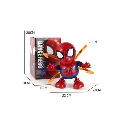 Dancing Spider-Man Action Figure Toy with Lights & Sounds – Interactive Superhero Toy for Kids | AnimeLegacy
