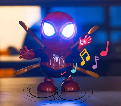 Dancing Spider-Man Action Figure Toy with Lights & Sounds – Interactive Superhero Toy for Kids | AnimeLegacy