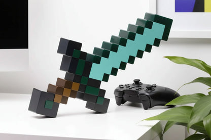 Minecraft Diamond Sword USB LED Night Light – 14 Inch Limited Edition