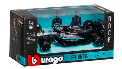 Bburago Mercedes-AMG F1 W16 #12 Kimi Antonelli 2025 Diecast Model Car – 1:43 Scale