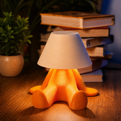 Lumi Lazy Lamp – Cute Ambient LED Desk Lamp for Bedroom, Study Table & Nightstand Décor
