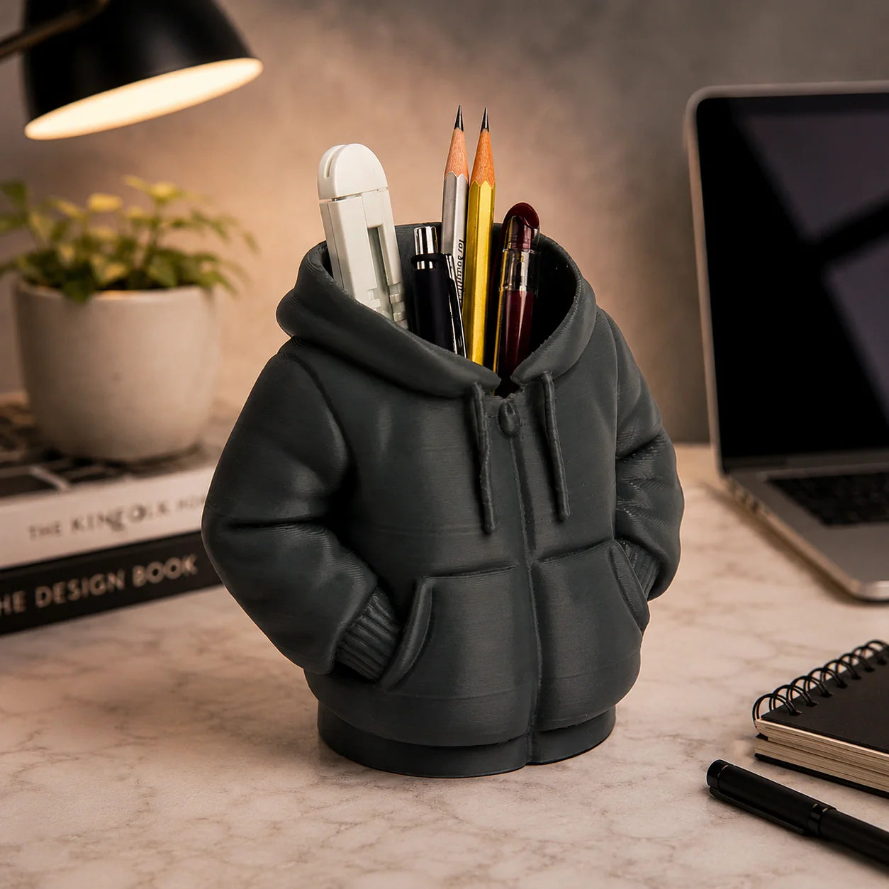 Cozyhood Organizer & Vase – Modern Desktop Pen Holder & Decorative Flower Vase for Office & Home Décor