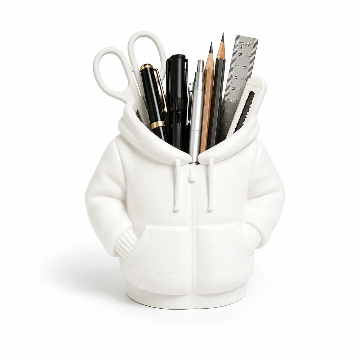 Cozyhood Organizer & Vase – Modern Desktop Pen Holder & Decorative Flower Vase for Office & Home Décor