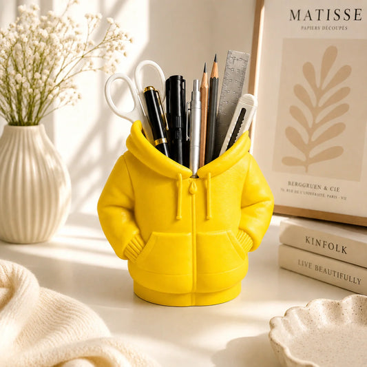 Cozyhood Organizer & Vase – Modern Desktop Pen Holder & Decorative Flower Vase for Office & Home Décor