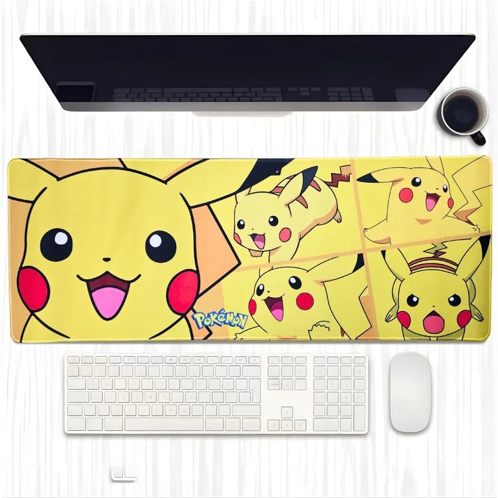 Pokémon XXL Desk Mat – 80 × 30cm Extended Gaming Mouse Pad | Large Non-Slip Desk Pad for PC, Laptop, Office & Study