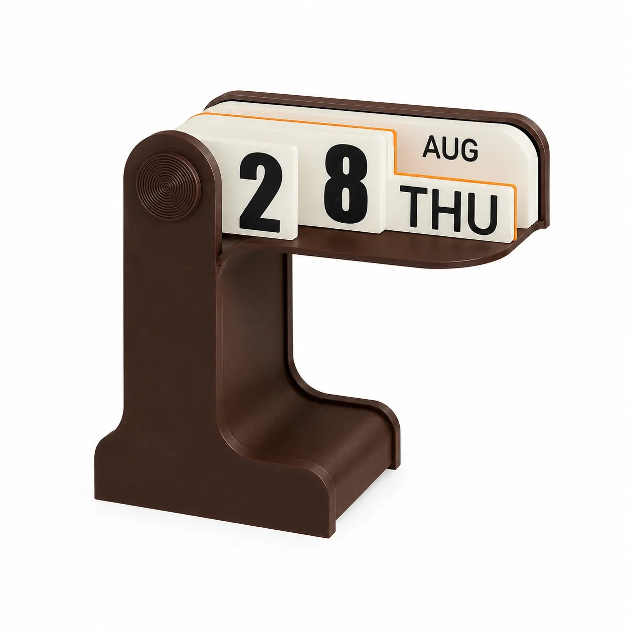 FlipDate Desk Calendar – Modern Perpetual Flip Calendar for Office Desk, Study Table & Home Workspace