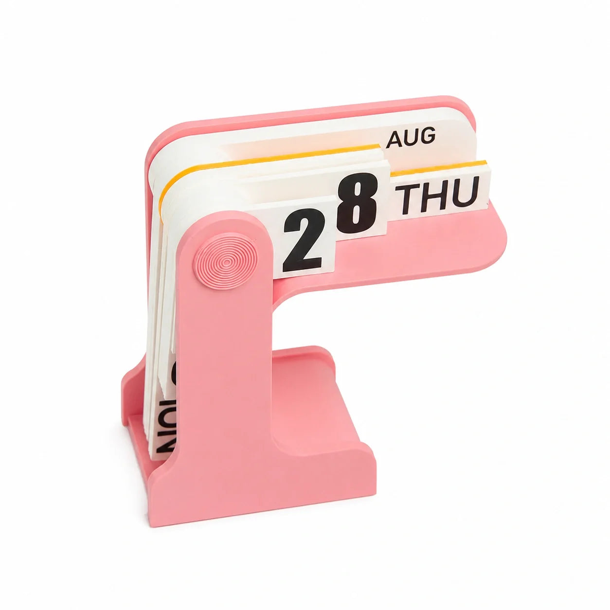 FlipDate Desk Calendar – Modern Perpetual Flip Calendar for Office Desk, Study Table & Home Workspace