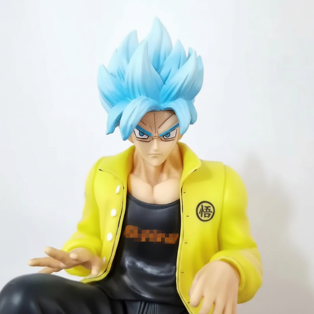 Dragon Ball Z Son Goku Sitting Figure – 23cm Collectible Action Statue