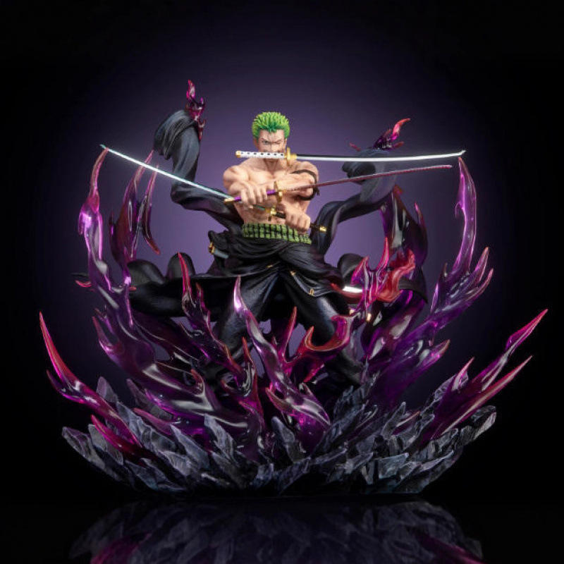 Roronoa Zoro Premium PVC Figure 29cm – One Piece Anime Collectible Display Statue