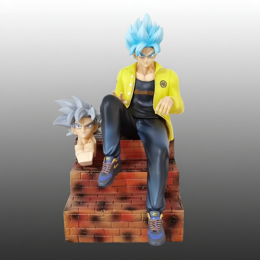 Dragon Ball Z Son Goku Sitting Figure – 23cm Collectible Action Statue