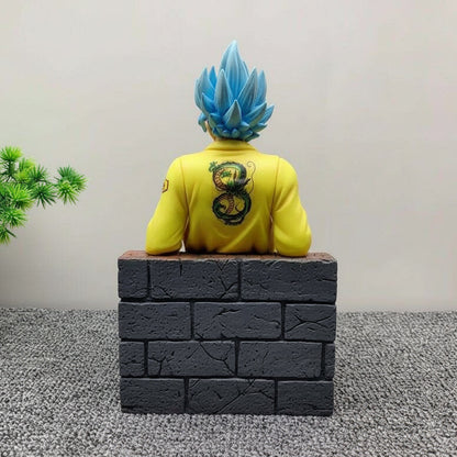 Dragon Ball Z Son Goku Sitting Figure – 23cm Collectible Action Statue