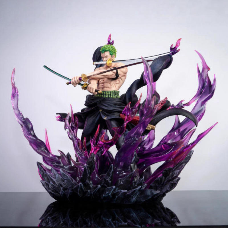 Roronoa Zoro Premium PVC Figure 29cm – One Piece Anime Collectible Display Statue