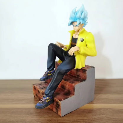 Dragon Ball Z Son Goku Sitting Figure – 23cm Collectible Action Statue
