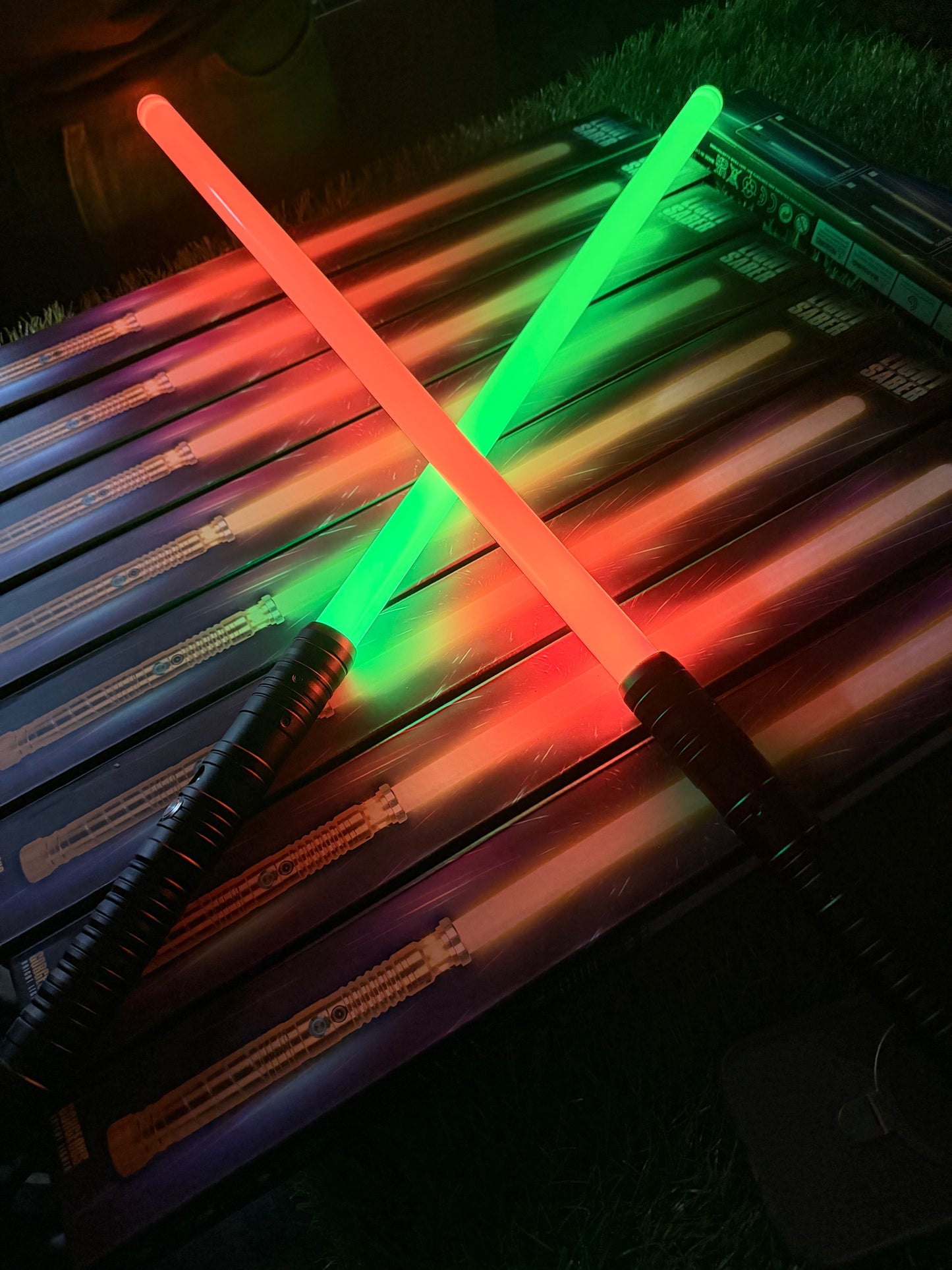 Star Wars RGB Lightsaber – Metal Hilt with 16 Colors & Motion Sound Effects