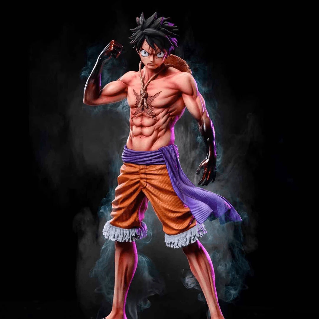 One Piece Monkey D. Luffy Gear 2 Action Figure – 22cm Premium PVC Collectible Statue | Anime Display Figure for Desk, Shelf & Home Decor