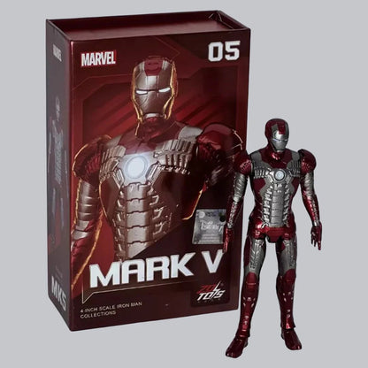 Iron Man Mark 5 Action Figure | Marvel Premium Collector Edition ✨