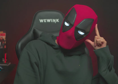 Deadpool Mask with Touch Light Control – Wearable Cosplay Collector Edition (Limited Edition)