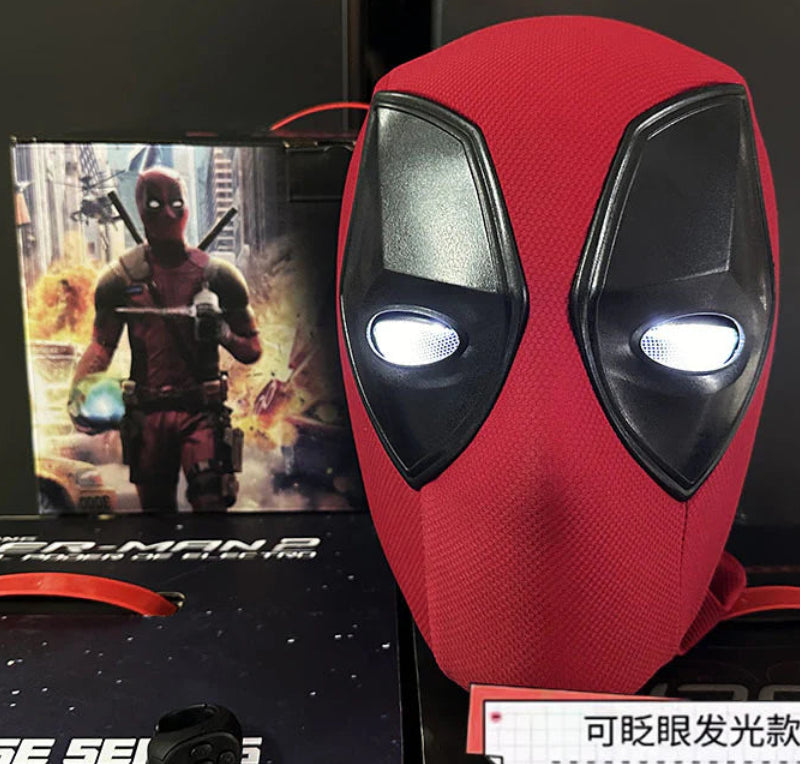 Deadpool Mask with Touch Light Control – Wearable Cosplay Collector Edition (Limited Edition)