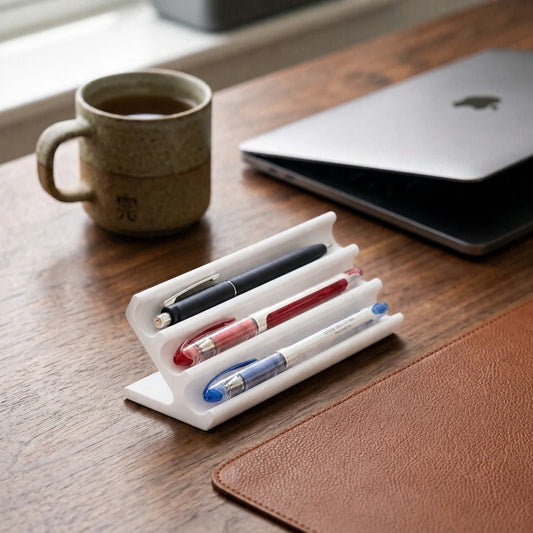Luxetier Pen Holder – Premium Desktop Pen Stand & Modern Desk Organizer for Office & Study Table