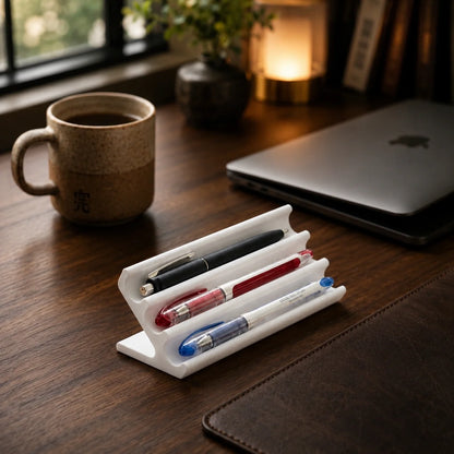 Luxetier Pen Holder – Premium Desktop Pen Stand & Modern Desk Organizer for Office & Study Table